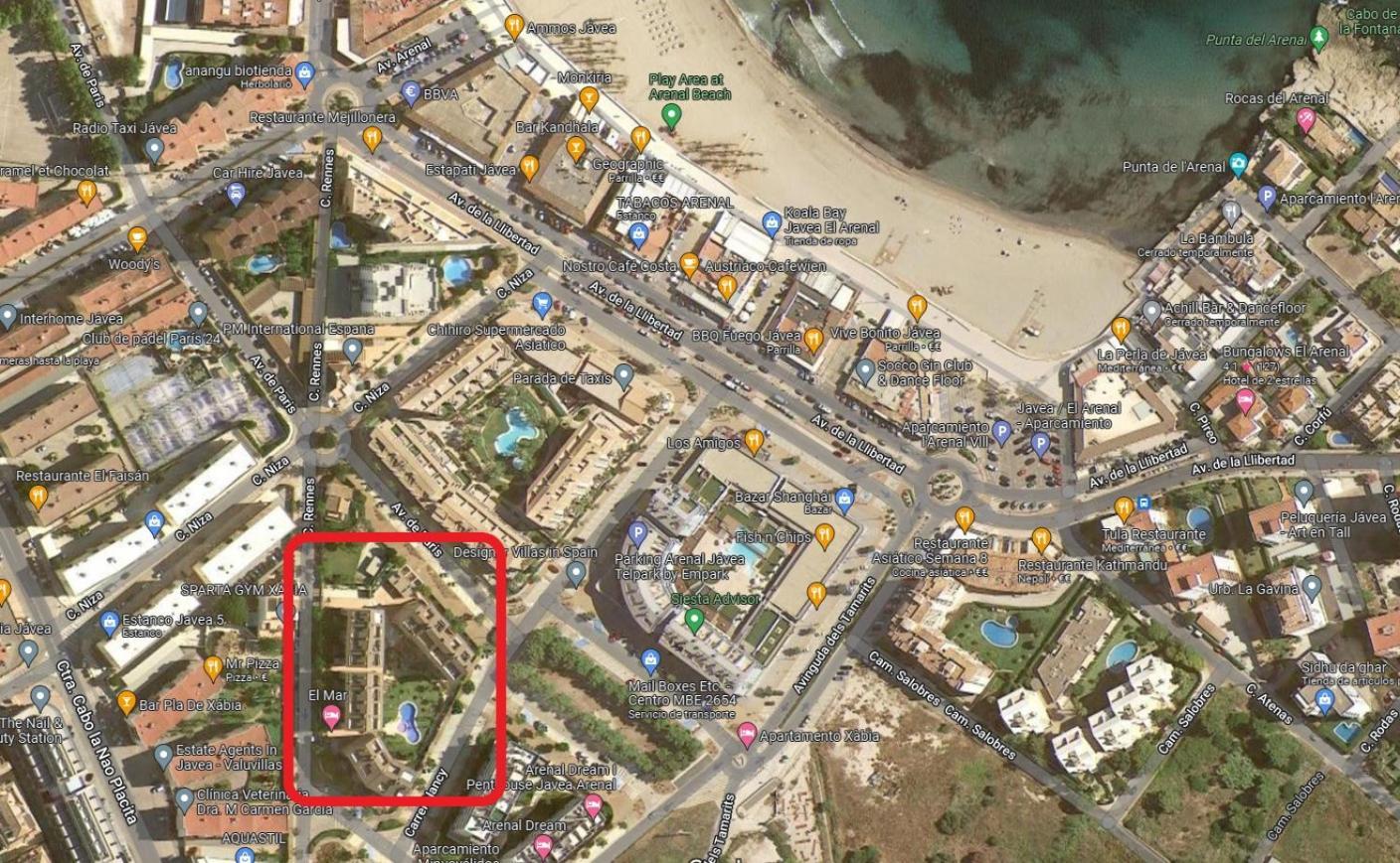 Appartement Brisas Del Arenal à Jávea Extérieur photo
